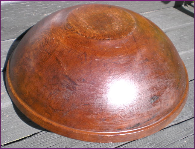 Turned Wood Bowl 3